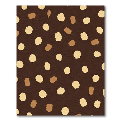 Random Light Dots Cream Aura Rug