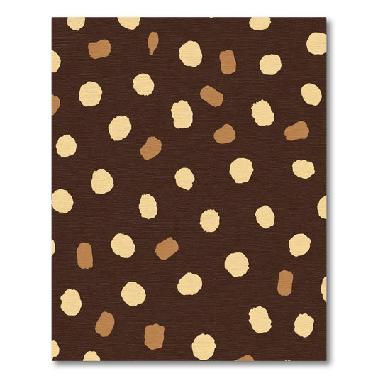 Random Light Dots Cream Aura Rug