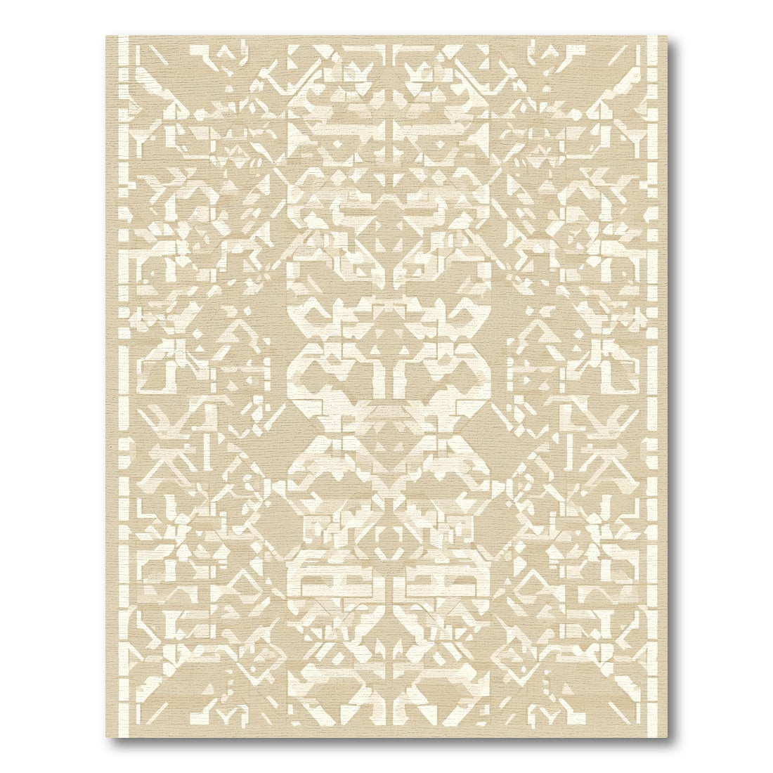Geometric Neutral Abstract Symmetry Rug