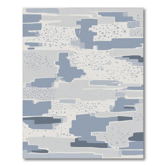 Abstract Area Abstract Grey Area Rug