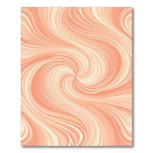 Orange Abstract Area Orange Swirl Abstract Area Rug