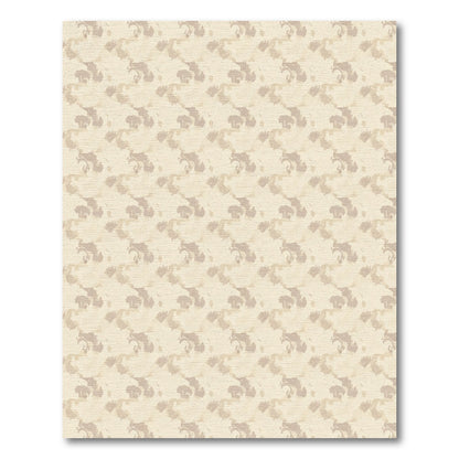 Neutral Taupe Camouflage Flow Rug