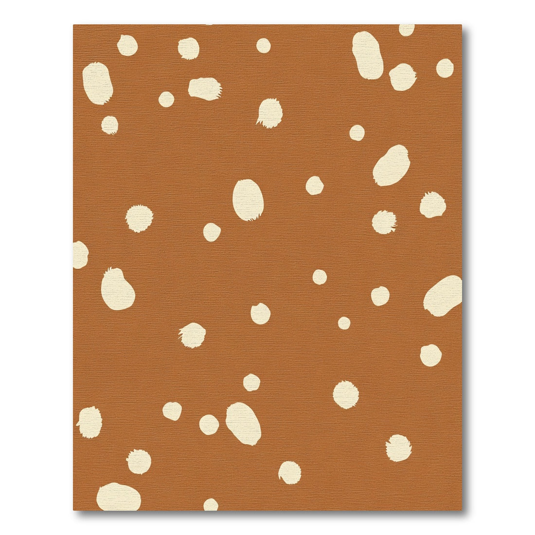Brown Cream Spotty Dapple Rug