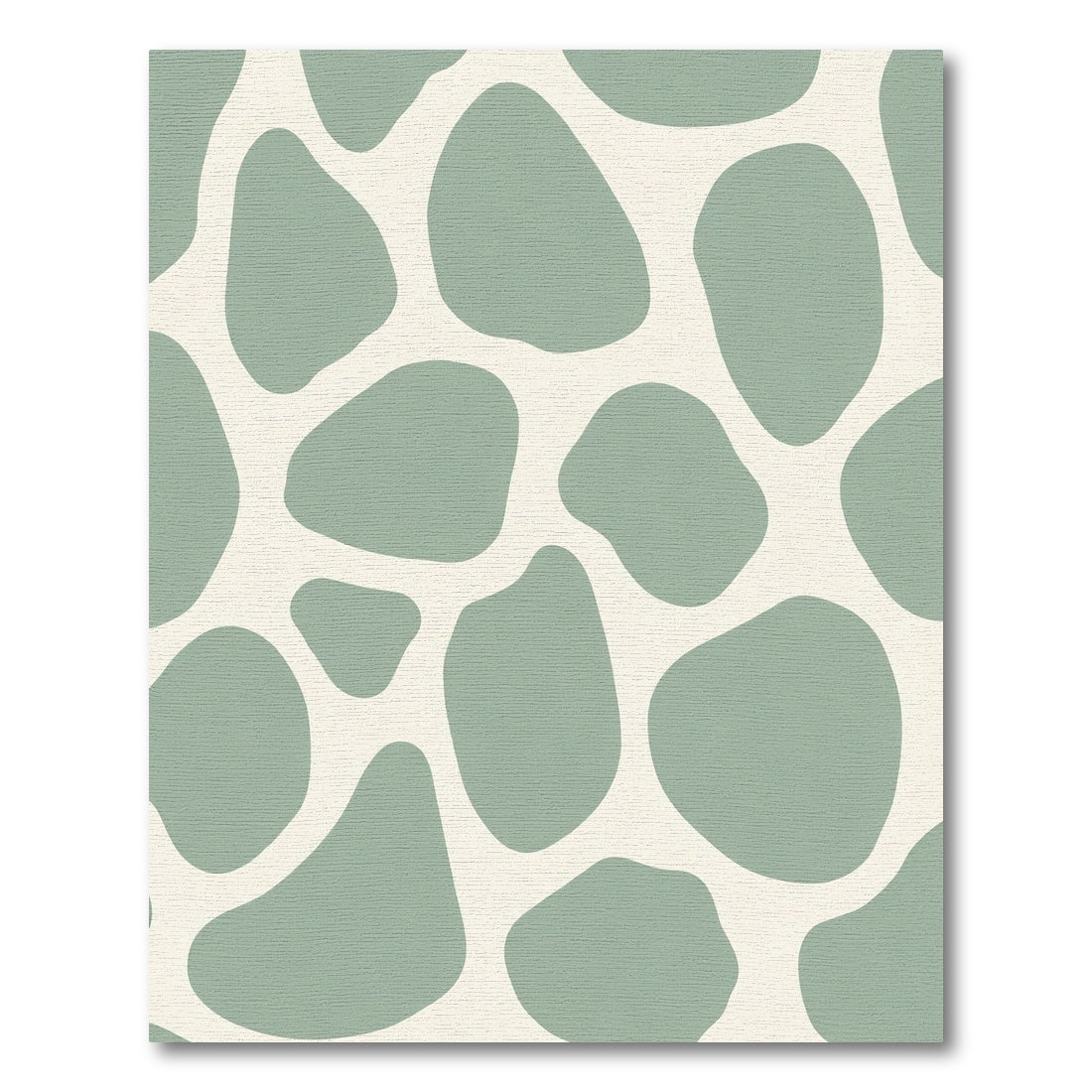 Sage Abstract Organic Spot Rug