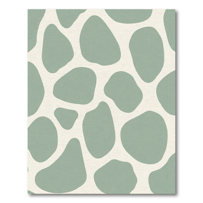 Sage Abstract Organic Spot Rug