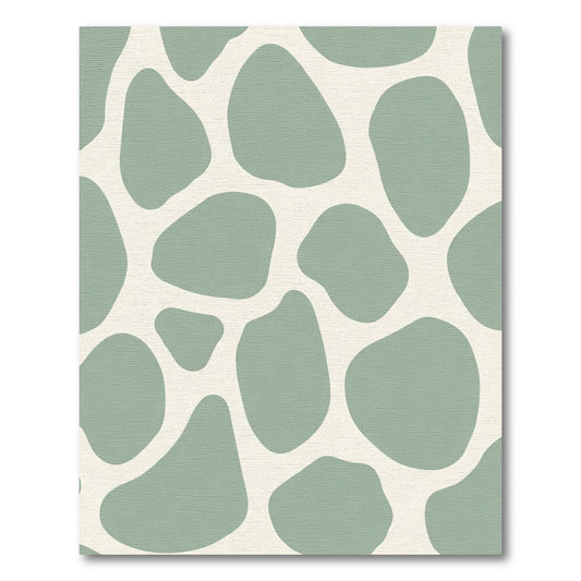 Sage Abstract Organic Spot Rug