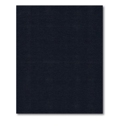 Deep Navy Subtle Grid Rug