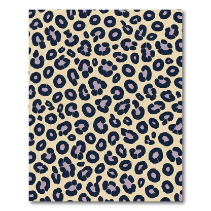 Deep Lilac Leopard Spots Rug