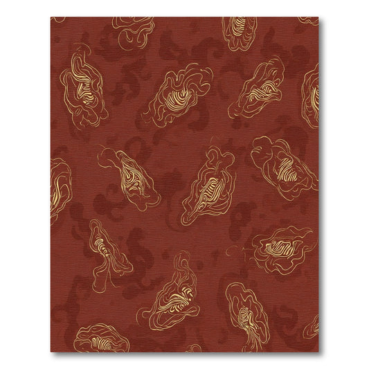Rusty Gold Organic Cloud Harmony Rug