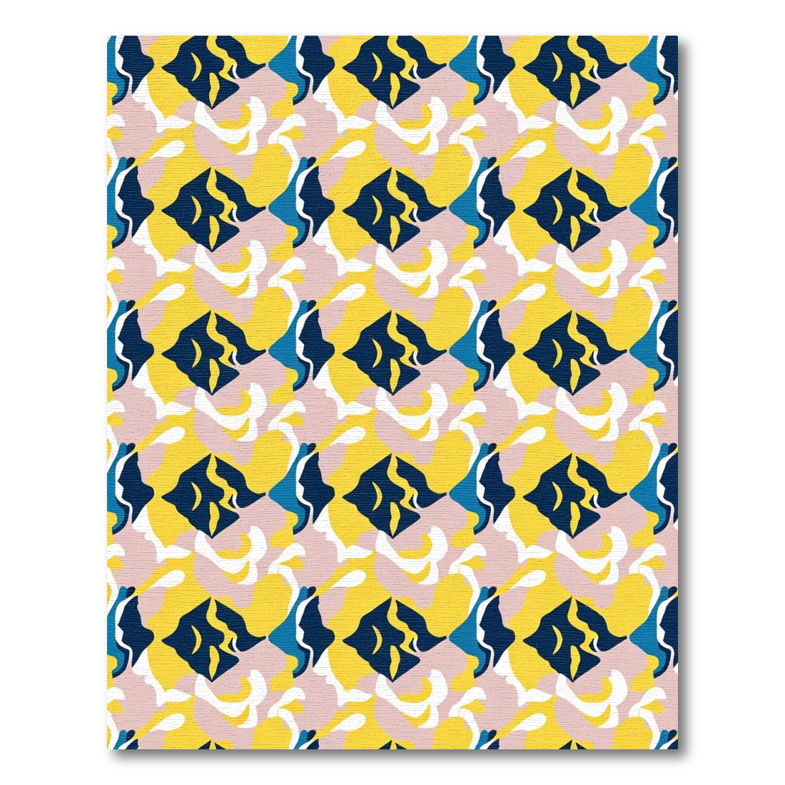 Abstract Pop Art Fish Flow Rug