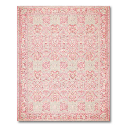 Pink Vintage Floral No. 2 Area Rug