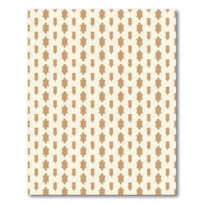 Cream Gold Starburst Repeat Rug