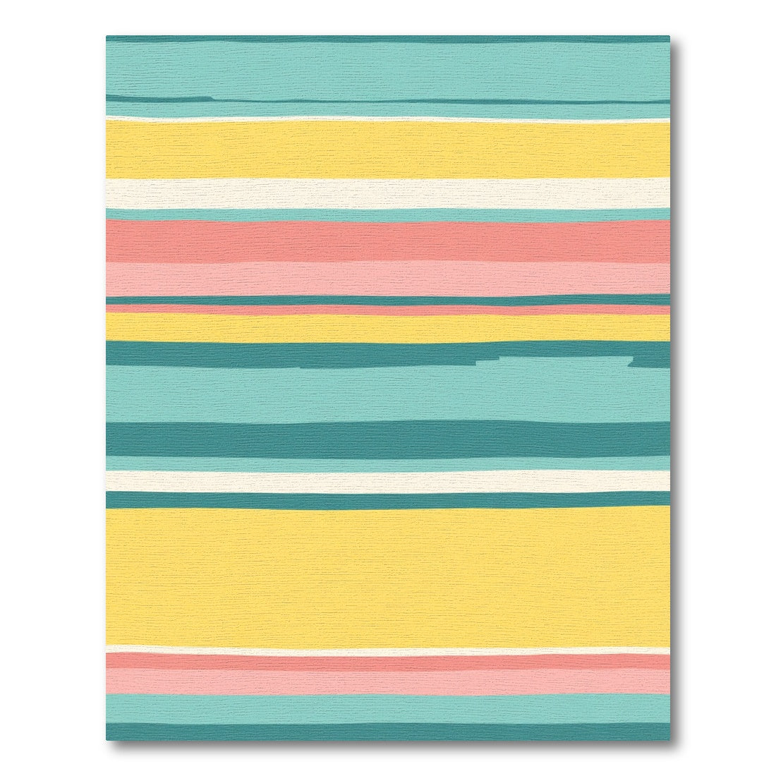 Coastal Stripe Color Block Rug