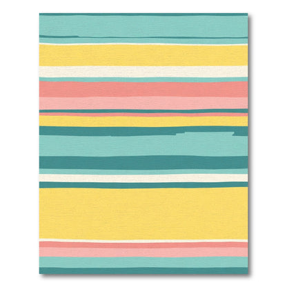 Coastal Stripe Color Block Rug