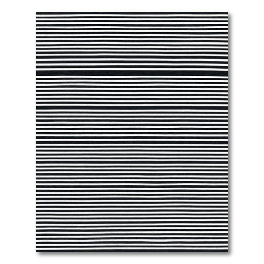 Bold Ink Line Contemporary Rug