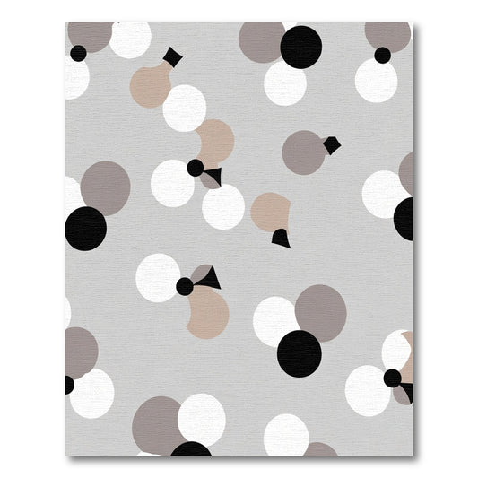Minimalist Spotted Abstract Circles Rug