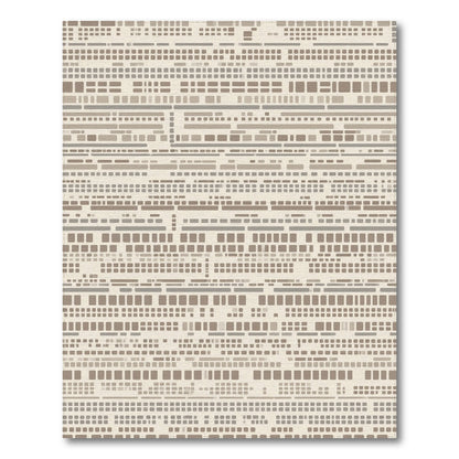 Geometric Modern Striped Beige Geometric Striped Area Rug