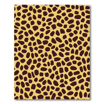Golden Spots Animal Print Rug