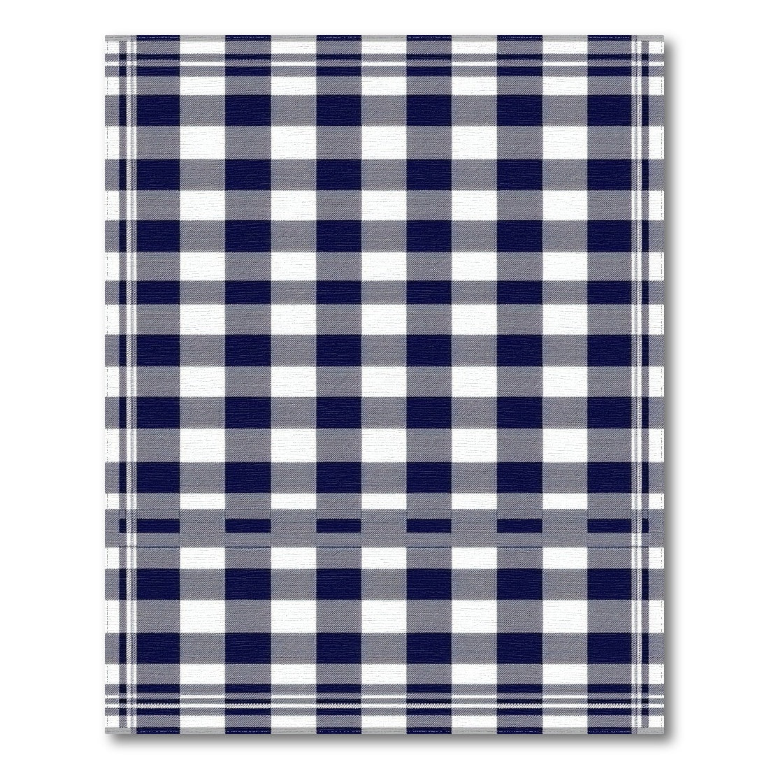 Geometric Modern Black and White Black White Checkered Plaid Area Rug