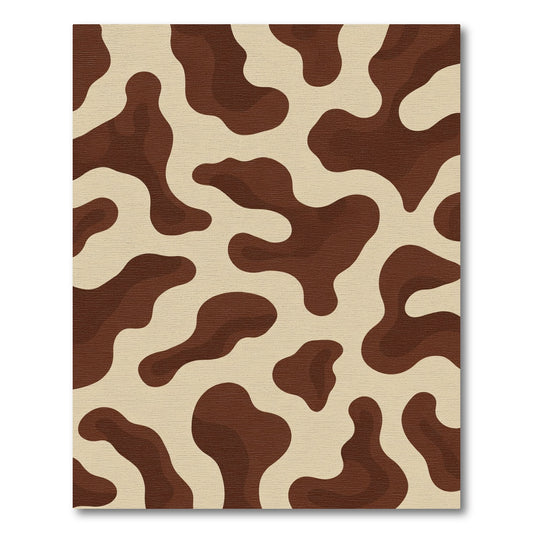 Brown Cream Mottle Ablaze Rug