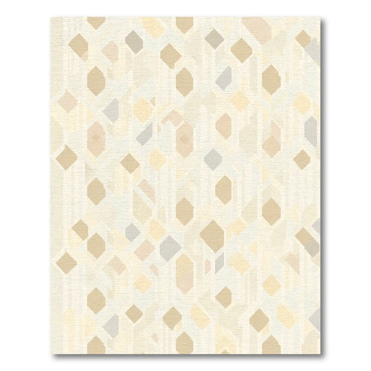 Neutral Geometric Honeycomb Arrangement Rug