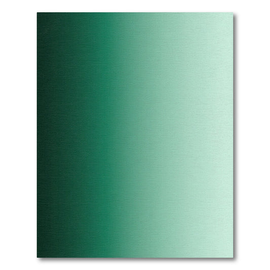 Deep Emerald Gradation Ombre Rug