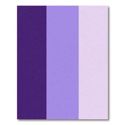 Gradient Midnight Violet Lavender Field Rug