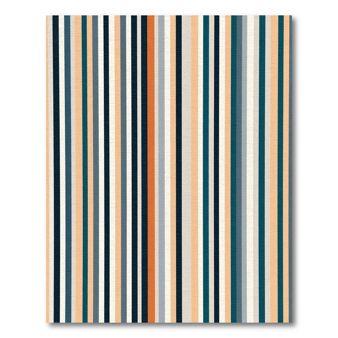Modern Coastal Stripe Rug