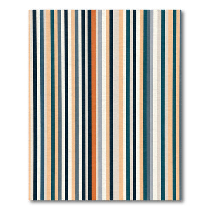 Modern Coastal Stripe Rug