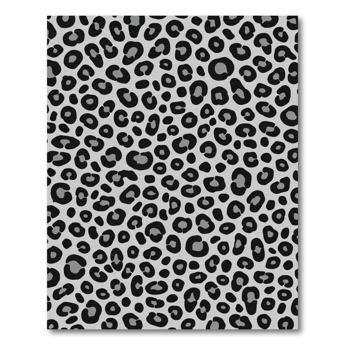 Monochromatic Leopard Spot Cluster Rug