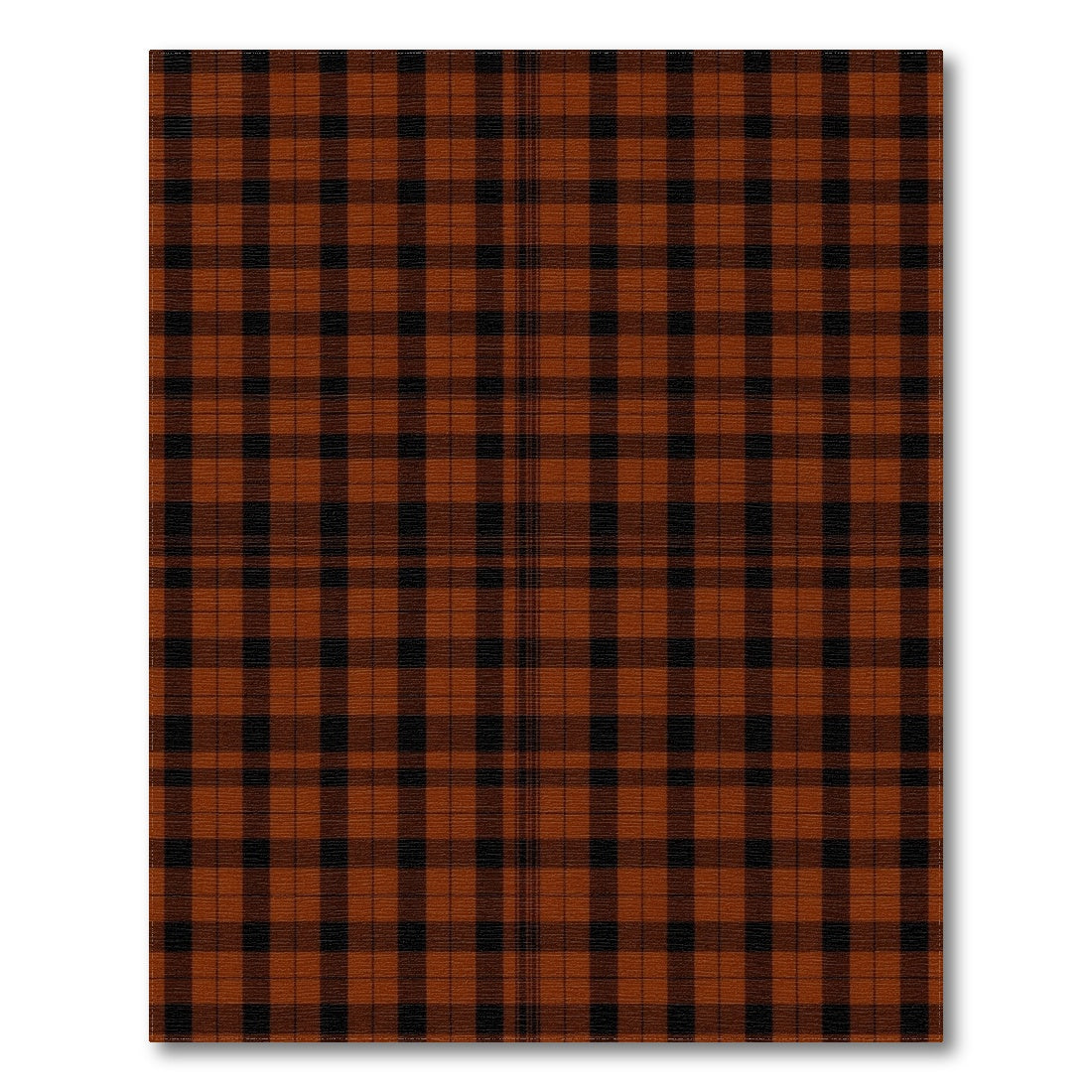 Brown Buffalo Check Plaid Area Rug