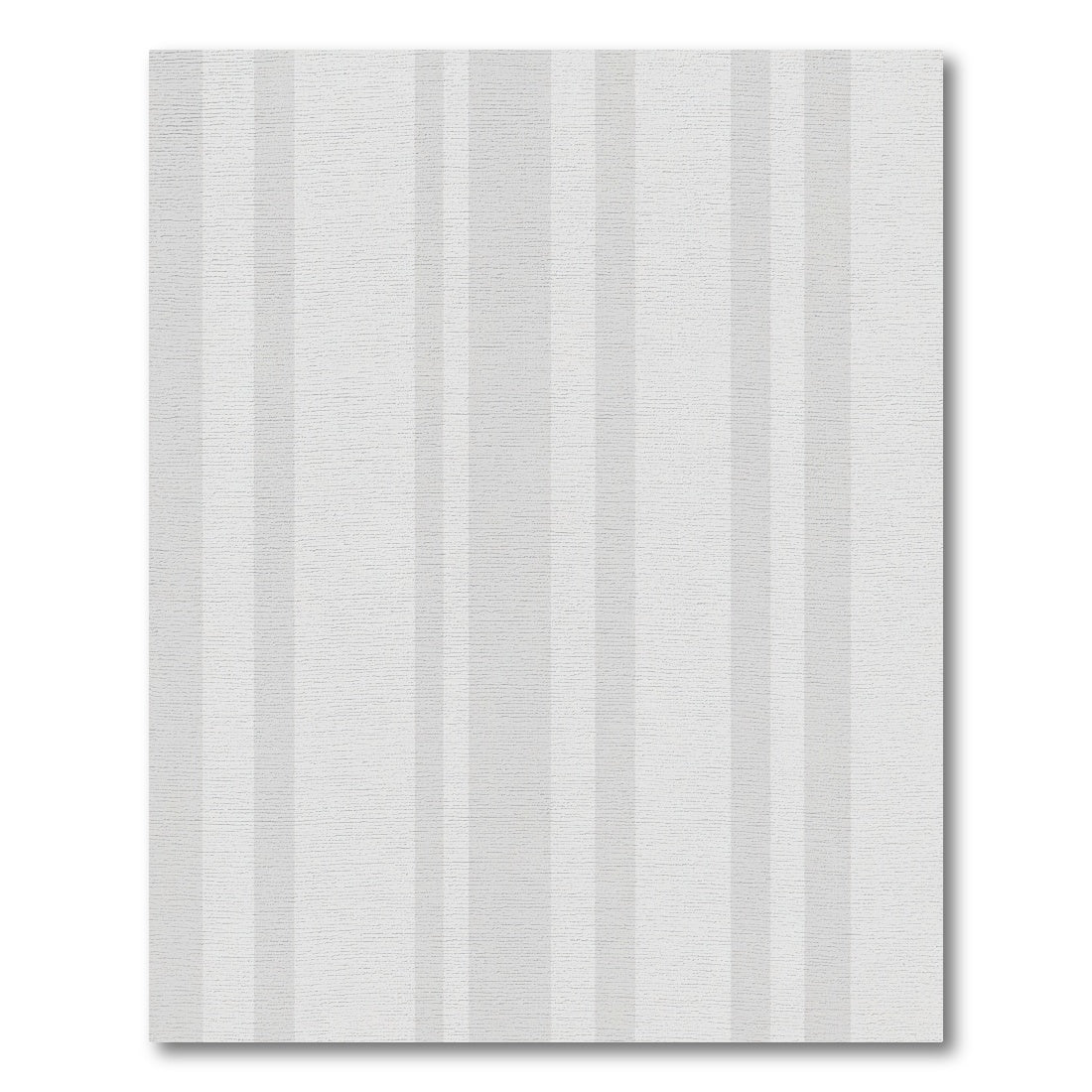 Subtle Gray Vertical Stripe Rug