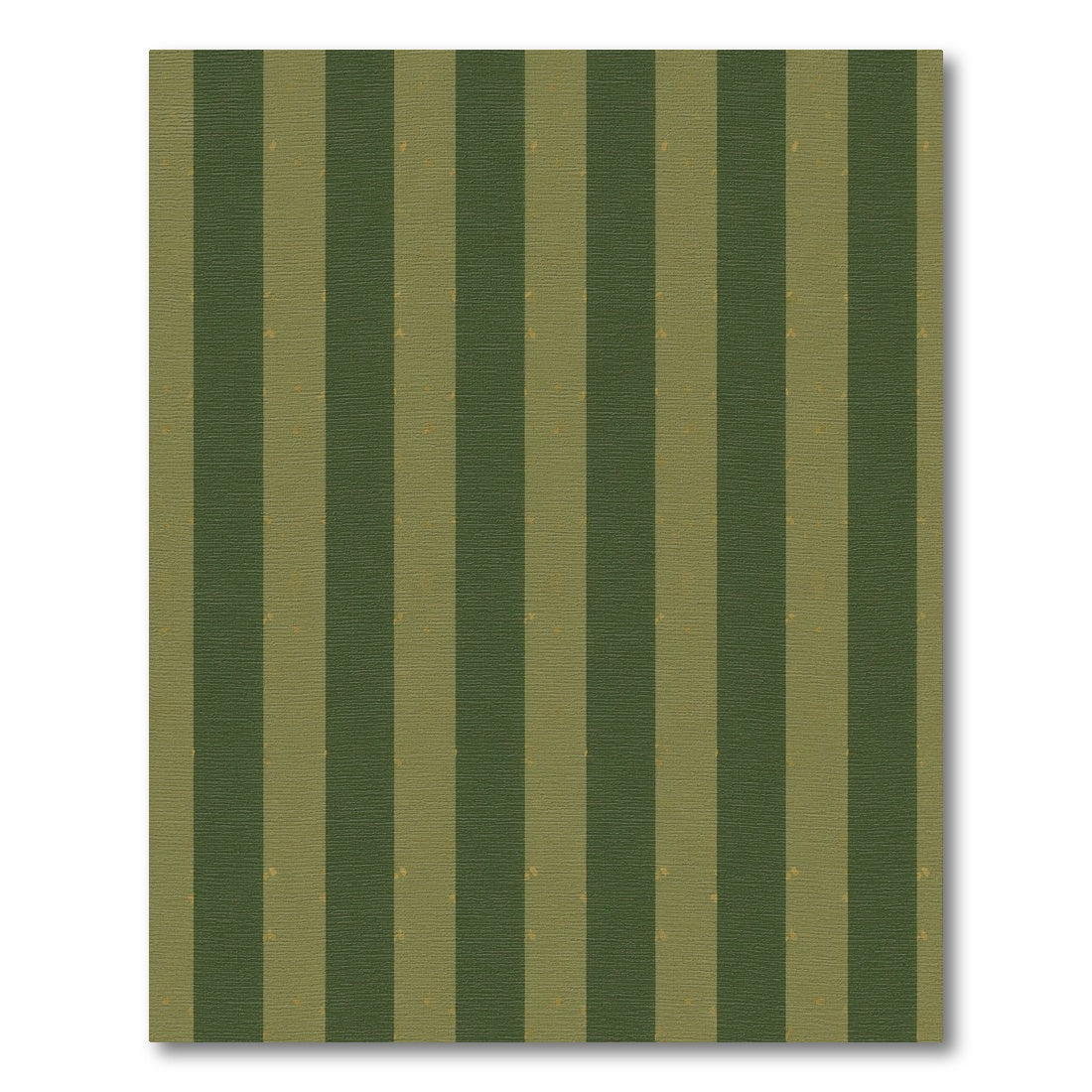 Earthy Green Stripe Texture Rug