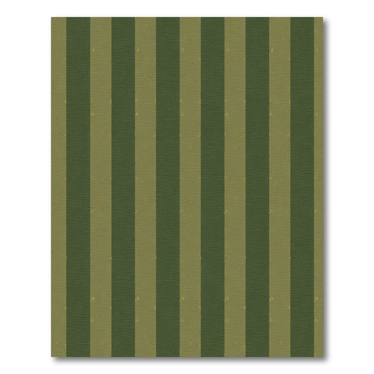 Earthy Green Stripe Texture Rug