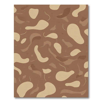 Earth Tones Organic Flow Rug