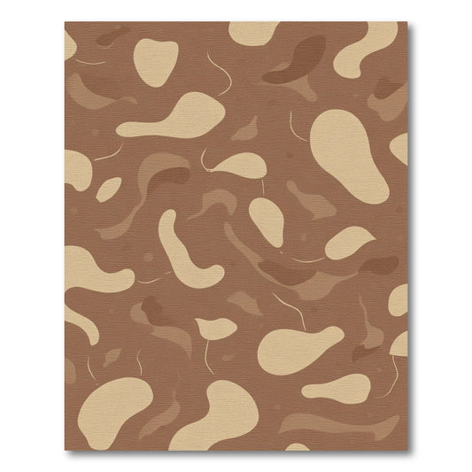 Earth Tones Organic Flow Rug
