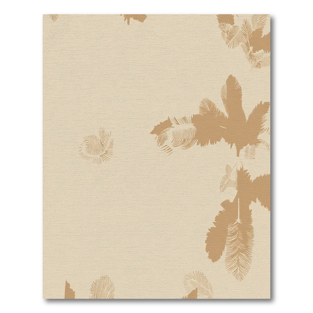 Sandy Tan Feather Cascade Rug