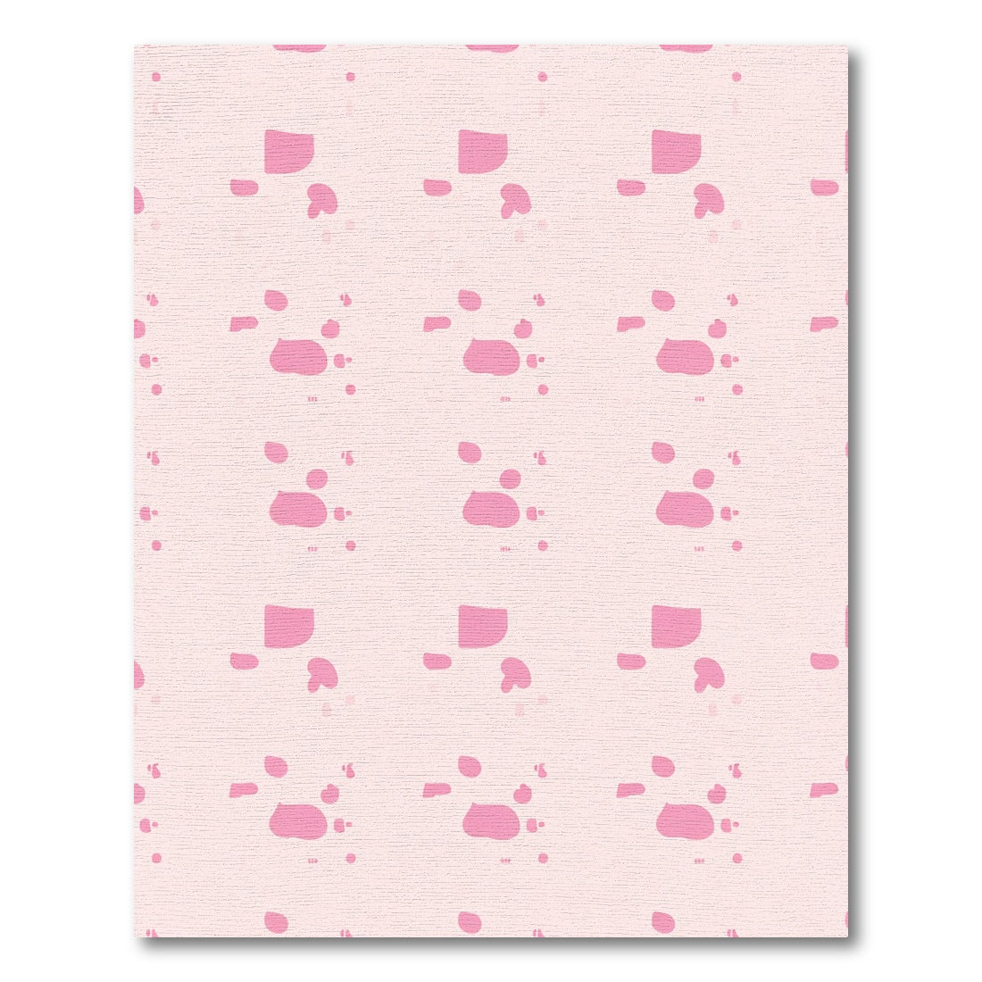 Cherry Blossom Spots Abstract Rug