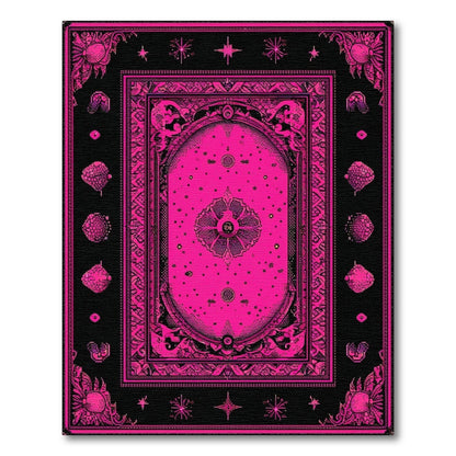 Pink Celestial Mystical Area Rug