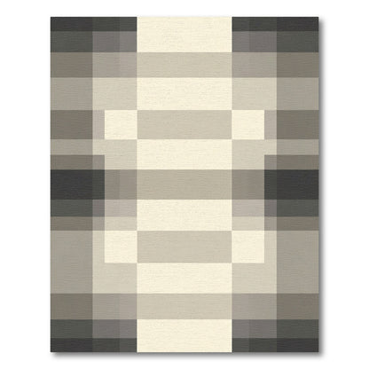 Monochromatic Geometric Gradation Blocks Rug