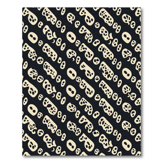 Organic Cream Irregular Shape Rug