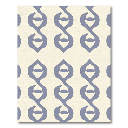 Lavender Gilded Chain Link Rug