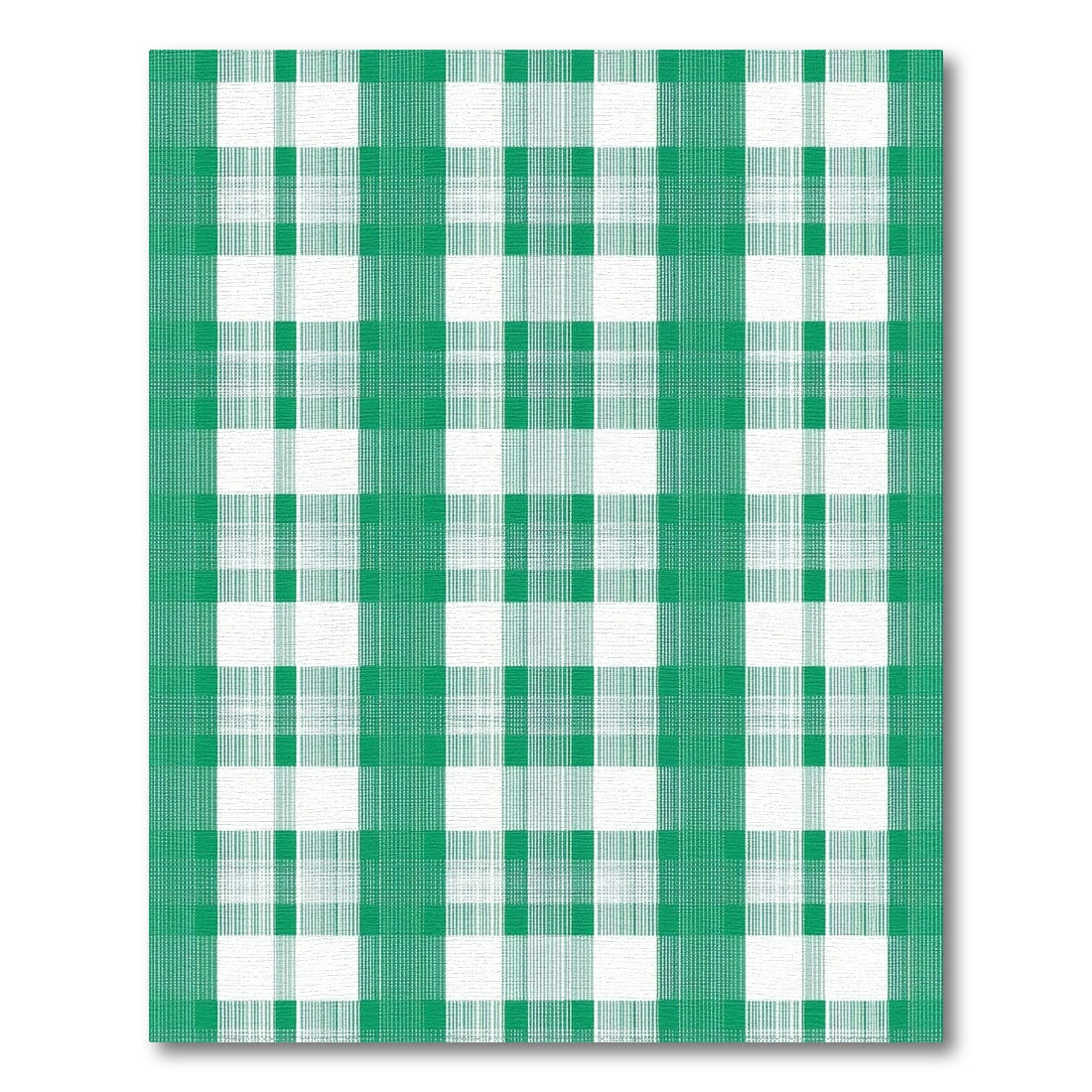 Green Checkered Washable Green Area Rug
