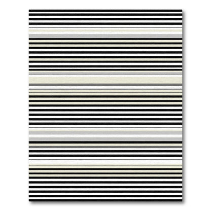 Neutral Tone Thin Stripe Rug