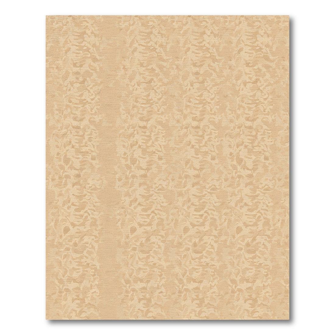 Sandy Beige Abstract Organic Flow Rug