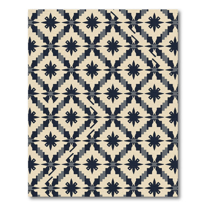 Navajo Diamond Starburst Cream Rug