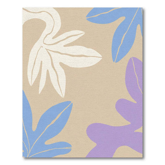 Matisse Inspired Leafy Floral Medley Rug