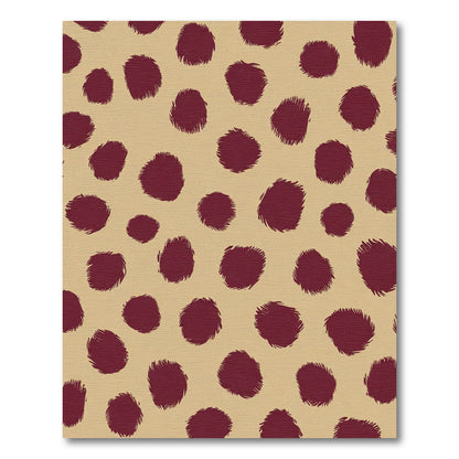 Brown Fuzzy Speckled Scatter Rug