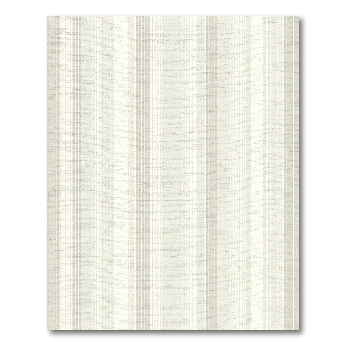 Soft Cream Vertical Stripe Rug