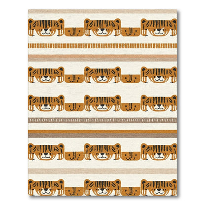 Tiger Kids Washable Area Rug